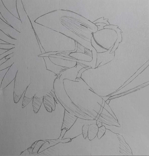 drawing Zazou